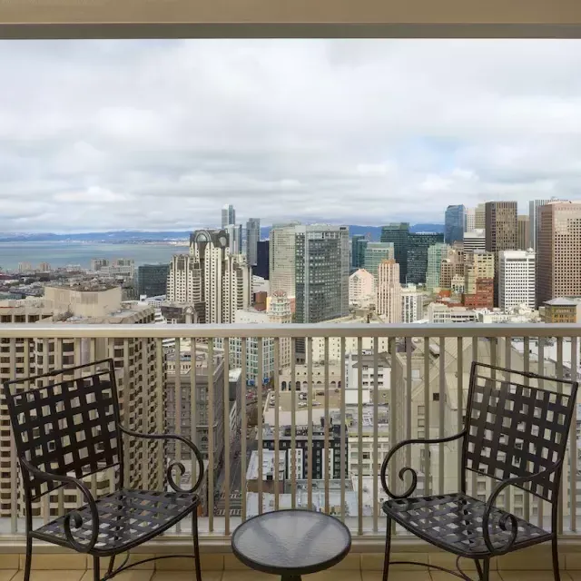 Hilton SF Union Square Zimmer mit Balkon